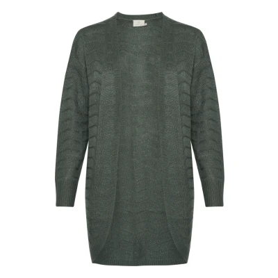 Abbildung von Kaffe Emria Strickjacke, Damen, Größe: XXL, Balsam green