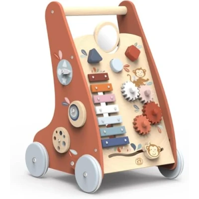 Abbildung von speedy monkey Lauflernwagen Multi Activity Walker, aus Holz, FSC® schützt Wald weltweit
