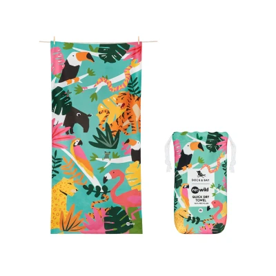 Abbildung von Dock &amp; Bay Beach Towel XL Wild Things 200x90cm