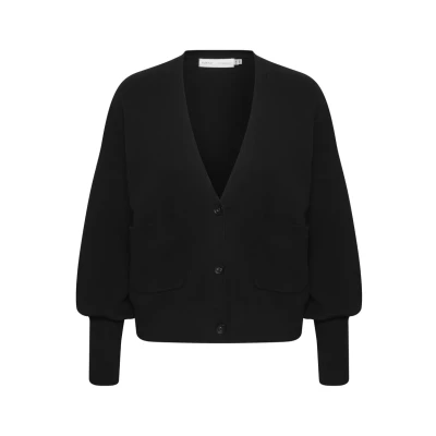 Abbildung von Inwear Tenleyiw INO Shape Strickjacke, Damen, Größe: XS/S, Black