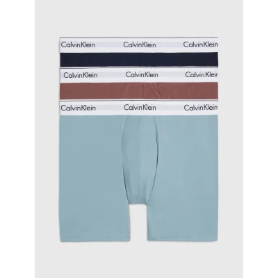 Abbildung von Calvin Klein Underwear 3 PACK Panties, Herren, Größe: Small, Capri rose, blue shadow, arona