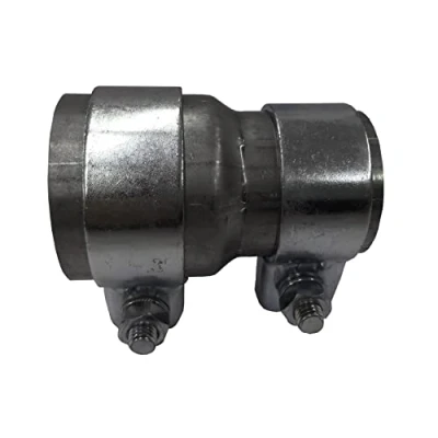 Abbildung von Rohr Reduzierstück Auspuff Adapter inkl. 2 Befestigung Schellen Breitbandschelle Reduzierverbinder Reduzierung Verbindungsstück Rohrreduzierung Rohrverbinder(Ø 50 mm auf Ø 55 mm)