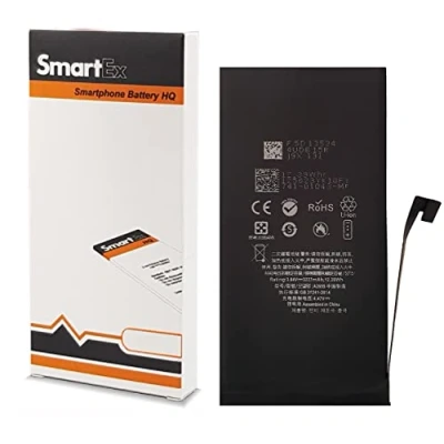 Abbildung von Smartex® Li Ion Ersatz Akku/Batterie kompatibel mit iPhone 13 3227 mAh Akku ohne Ladezyklen 24 Monate Garantie