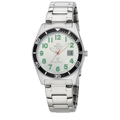 Abbildung von MASTER TIME Funkuhr Super Power Sporty, MTGA 10859 41M, Armbanduhr, Quarzuhr, Herrenuhr, Datum, Leuchtzeiger