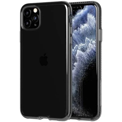 Abbildung von Apple iPhone 11 Pro Hülle Kunststoff Tech21 Hard Case/Backcover Handyhülle Schwarz