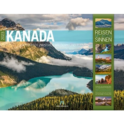 Abbildung von Kanada Kalender 2023, Wandkalender im Querformat (54x42 cm) Natur und Reisekalender