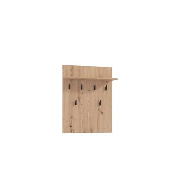 Abbildung von INOSIGN Garderobenpaneel &quot;Landes, Wandregal mit Haken, Wandgarderobe, Aufhänger&quot;, Regal, Höhe 83 cm, in Artisan Eiche