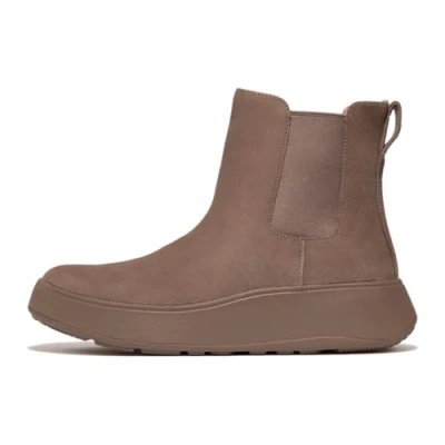 Abbildung von Fitflop Chelseaboots &quot;F MODE&quot;, Plateaustiefel, Chunky Boots mit Plateausohle, Anziehlasche