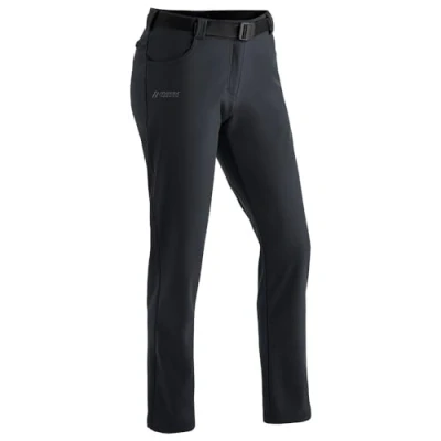 Abbildung von Maier Sports Funktionshose Perlit W warme Damen Softshellhose, Winter Outdoorhose, winddicht, Regular Fit