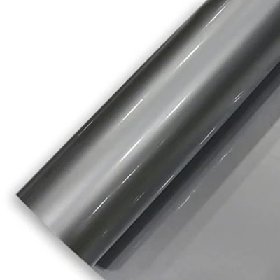 Abbildung von Könighaus (5,43/m2) Silber Glanz Autofolie 400 x 152 cm blasenfrei mit Anleitung