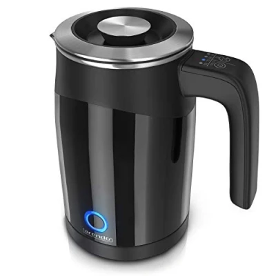 Abbildung von Arendo 0.5l Edelstahl Wasserkocher mit Temperatureinstellung im Doppelwand Design 0,5l Wasser Füllmenge 5 Temperaturstufen einstellbar Single Teekocher Warmhaltefunktion Energiesparend