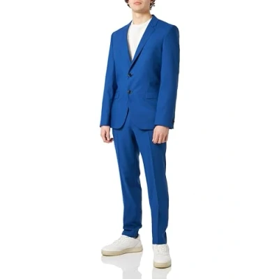 Abbildung von HUGO ARTI Hesten Anzug, Herren, Größe: 46, Medium blue