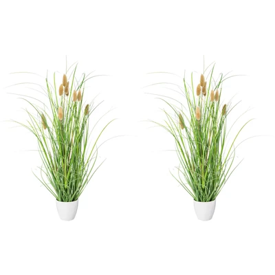 Abbildung von Creativ green Kunstgras &quot;Grasbusch Lagurus&quot;