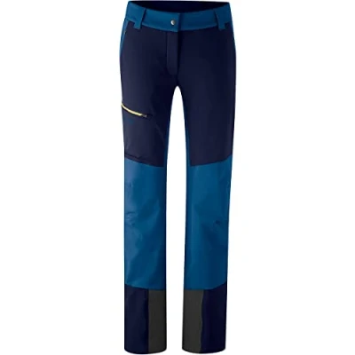 Abbildung von Maier Sports Damen Ofot Hyb W Outdoor Hose, atmungsaktive Winter Tourenhose mit 3 Taschen, Schneefang am Beinabschluss