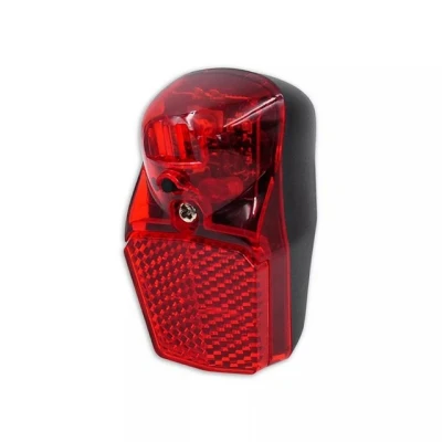Abbildung von Lynx Fahrradbeleuchtung LED Batterie Rücklicht Compact StVZO schutzblechmontage schwarz