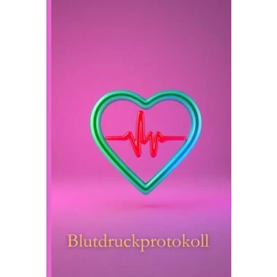 Abbildung von Blutdruckprotokoll: Hast du Probleme mit deinem Blutdruck? Dann kann dieses Blutdruckprotokoll dir helfen, 120 Seite und A5 Format,Die täglichen Einträge im Blutdrucktagebuch