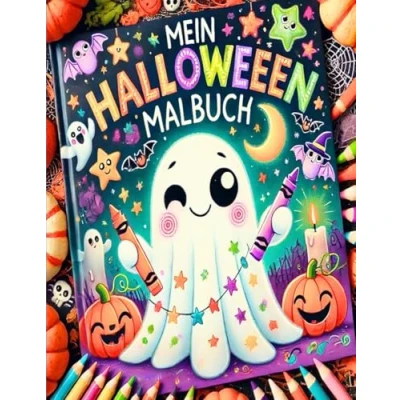 Abbildung von Mein Helloween Malbuch: Malbuch für Kinder ab 3 Jahren