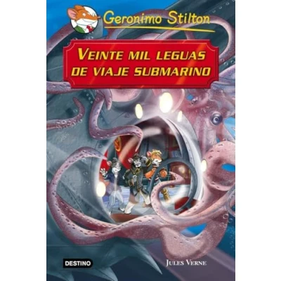 Abbildung von Veinte mil leguas de viaje submarino. Grandes historias (Grandes Stilton)