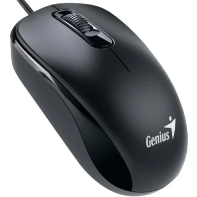 Abbildung von Genius DX 110 Optical Maus USB 1000 DPI Schwarz 3 Tasten Scroll
