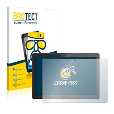 Abbildung von BROTECT Schutzglas für Lenovo Tab M10 TB X505L Schutzfolie Panzer Folie Glas [Extrem Kratzfest 9H, Anti Fingerprint, Ultra Transparent]