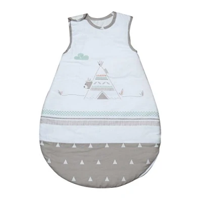 Abbildung von roba® Babyschlafsack aus atmungsaktivet Baumwolle, ganzjährig nutzbar, unisex