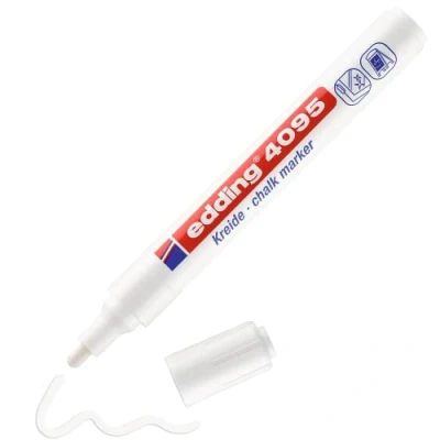 Abbildung von Edding Kreidemarker 4095 weiß