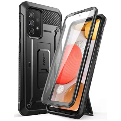 Abbildung von SupCase Outdoor Hülle für Samsung Galaxy A52/A52s 5G Handyhülle Bumper Case 360 Grad Schutzhülle Cover [Unicorn Beetle Pro] mit Integriertem Displayschutz (Schwarz)