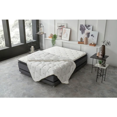 Abbildung von Yatas Bedding Kunstfaserbettdecke &quot;Bamboo Bettdecke in 135x200, 155x220 und weiteren Größen erhältlich&quot;, normal, Füllung Polyester Bambusfaser (Viskose), Bezug Baumwolle, (1 St.), hervorragende Feuchtigkeitsregulierung