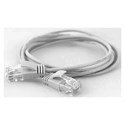 Abbildung von wantec wantecWire Patchkabel CAT6A (rund 2,8mm) UTP weiss 0,25m
