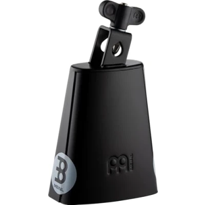Abbildung von Meinl Percussion Black ChaCha Cowbell Kleines Aufschlagidiophon Länge 5,25 Zoll Montierbar Pulverbeschichteter Stahl, Schwarz (SL525 BK)