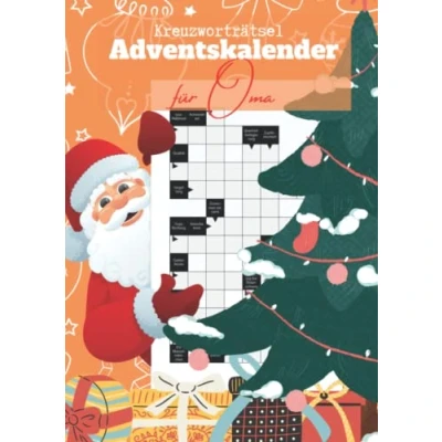 Abbildung von Kreuzworträtsel Adventskalender für Oma: Großdruck Rätselheft clevere Senioren