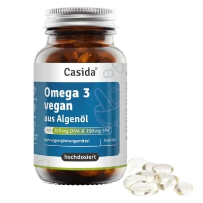 Abbildung von Omega 3 Vegan Algenöl Hochdosiert Epa Dha 60 St