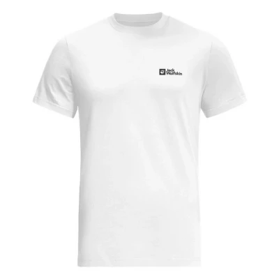 Abbildung von Jack Wolfskin Essential T M Tshirt print, Herren, Größe: XXL/3XL, White