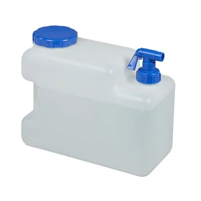 Abbildung von relaxdays Kanister Wasserkanister mit Hahn, 12 Liter