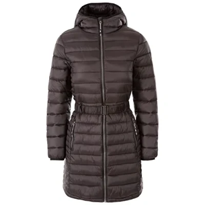 Abbildung von Trespass Damen Santuzza Daunenjacke, Schwarz, 40 EU