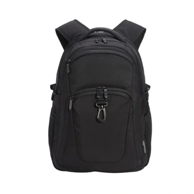 Abbildung von Amazon Basics Laptop Rucksack, für Laptops bis 15,6 Zoll, Schwarz