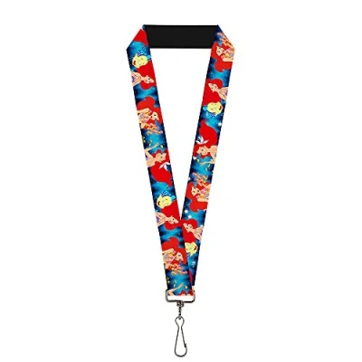 Abbildung von Buckle Down Unisex Erwachsene Lanyard 1.0 Little Mermaid Under The Sea Scenes Schlsselanhnger, Mehrfarbig, Einheitsgröße