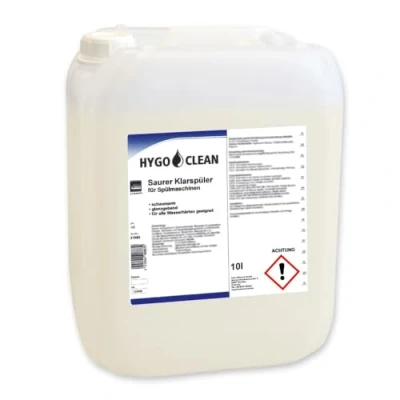 Abbildung von HygoClean Saurer Klarspüler für Spülmaschinen 10l