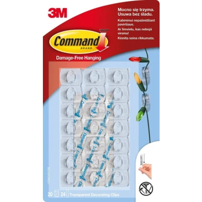Abbildung von Haczyki Command 24 mini przezroczyste paski
