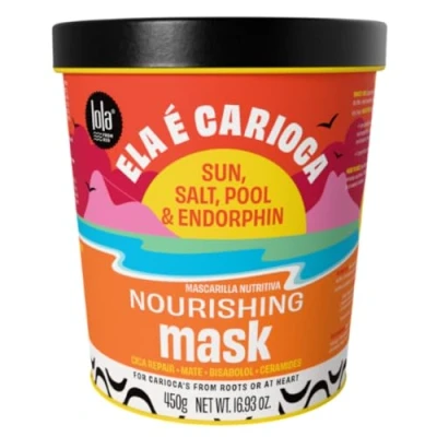 Abbildung von Lola Cosmetics Ela é Carioca Sol, Sal, Piscina &amp; Endorfina Máscara Hidronutritiva 450g