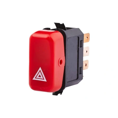Abbildung von HELLA 6HH 004 175 021 Warnblinkschalter 24 mit Glühlampe MERCEDES BENZ: T2/LN1 Kipper, T1/TN Pritsche/Fahrgestell, T1 Bus