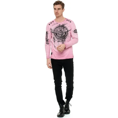 Abbildung von Rusty Neal Langarmshirt, Herren, Größe: Large, Rose