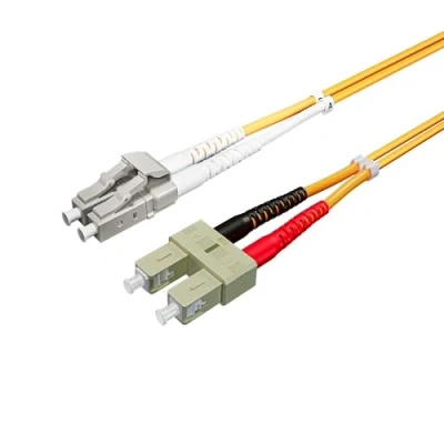 Abbildung von Kabelbude.eu LWL Glasfaser Duplex Patchkabel LC/SC 50/125µ OM2 2,00m
