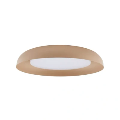Abbildung von Lindby LED Deckenleuchte Florie, beige, Metall, Ø 40 cm