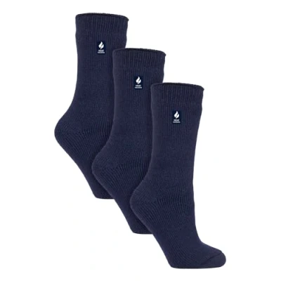 Abbildung von HEAT HOLDERS 3er Pack Multipack Damen Winter Extra Warm Thermosocken (37 42, Indigo)