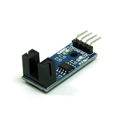 Abbildung von POPESQ® 1 Stk. x Lichtschranke Photointerrupter Modul 3.3VDC 5VDC kompatibel mit Arduino #A4440
