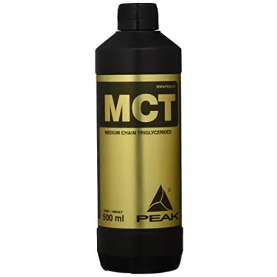 Abbildung von PEAK MCT Öl 500ml I mittelkettige Triglyceride Energielieferant Fettquelle ketogene Diät kochen backen anbraten vegan glutenfrei 500 ml