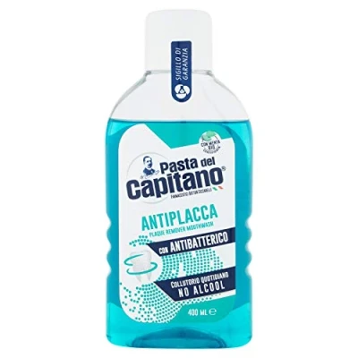 Abbildung von Pasta Del Capitano Collutorio Antiplacca Con Antibatterico, 400ml