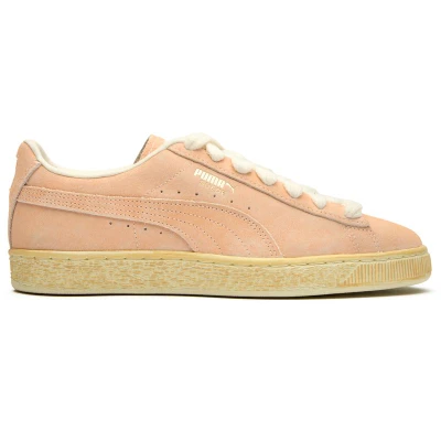 Abbildung von Puma Suede Faded Sneakers Unisex Schuhe Mit Colorful Bright Melon/Frosted Ivory Größe: 40