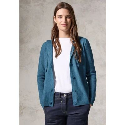 Abbildung von Cecil Strickjacke, Damen, Größe: Large, Blau